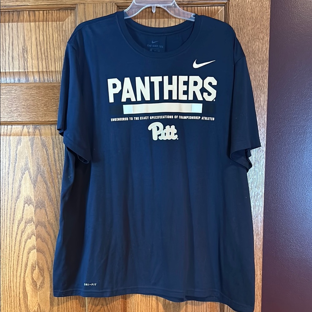 Nike Pitt Panthers Navy Blue T-Shirt